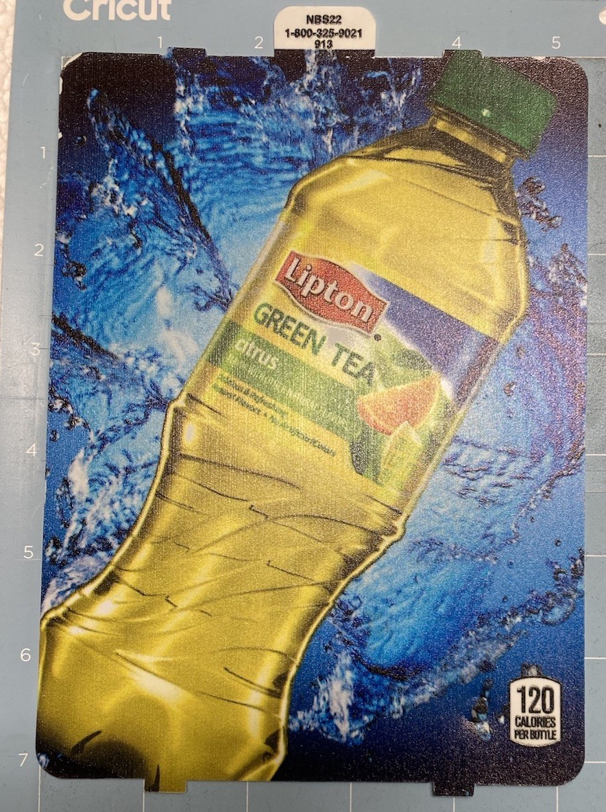 Soda Machine Label