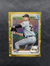 2020 Bowman Chrome - Prospects Sean Hjelle #BCP-215 Gold Mojo  Refractor 29 /50 