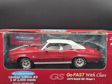 Ertl American Muscle 1970 Buick Gs Stage 1 Collectors Guild 118 Diecast Car