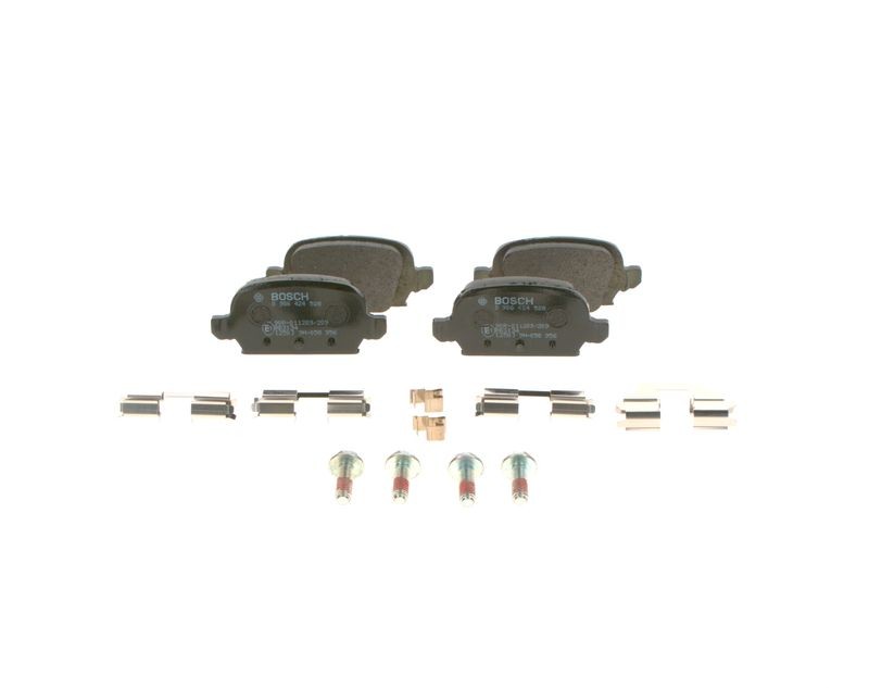 Plaquettes de frein BOSCH pour un freinage silencieux et sans vibration sur OPEL