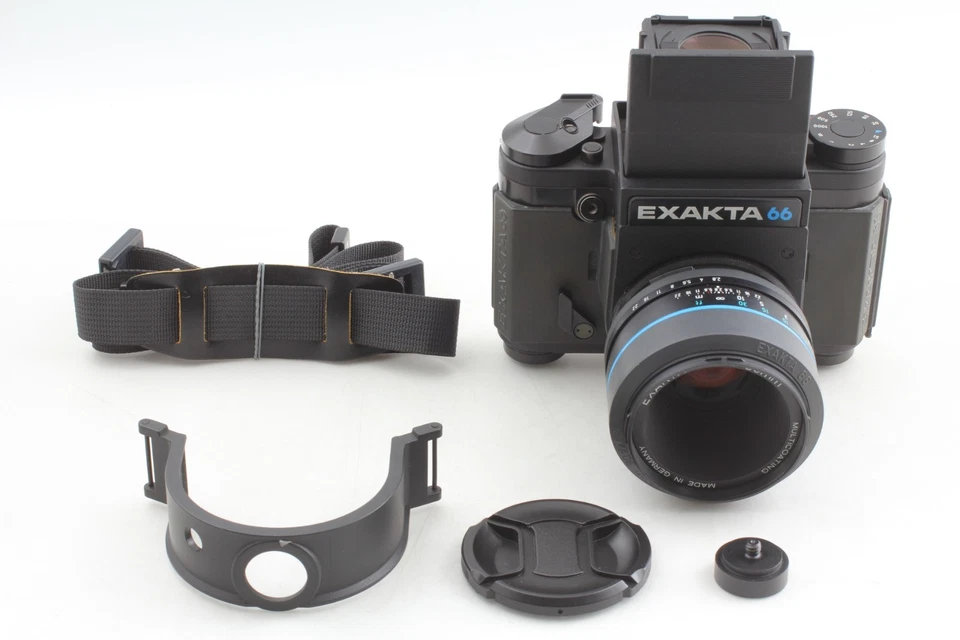 【N NEUWERTIG+++】EXAKTA 66 6x6 120 analoge Mittelformatkamera 80mm f2.8 Objektiv Taille JPN - Bild 2 von 4