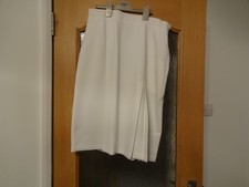 Womens Bowling Skirt Size 18 White