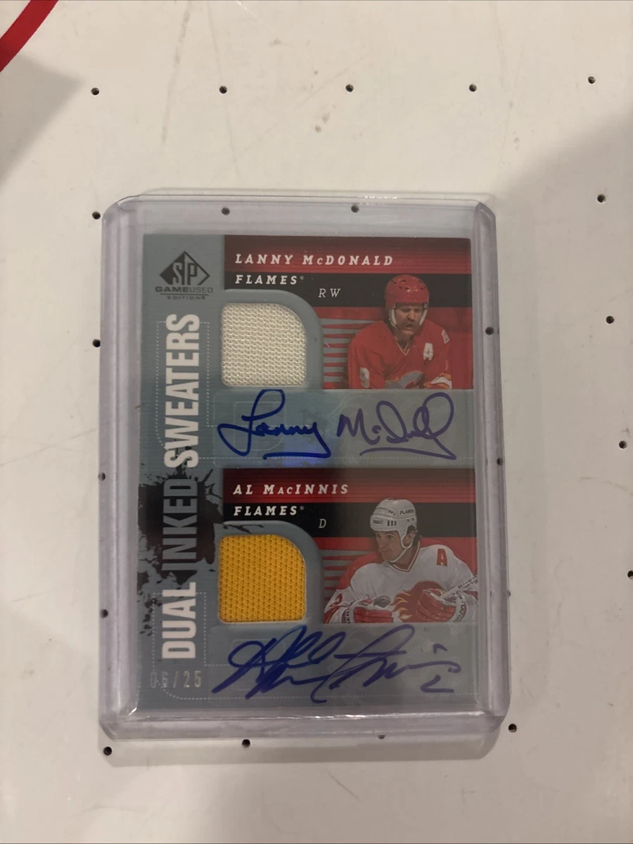 Lanny McDonald Ice Hockey Sports Autographed Trading Cards for