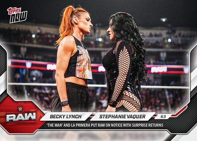 Topps WWE Wrestling 2026 - Card 086 - Becky Lynch / Stephanie Vaquer
