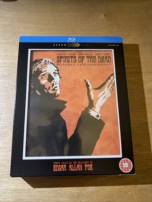 SPIRITS OF THE DEAD - BLU-RAY - Arrow Academy - Edgar Allen Poe 3 Film Set OOP