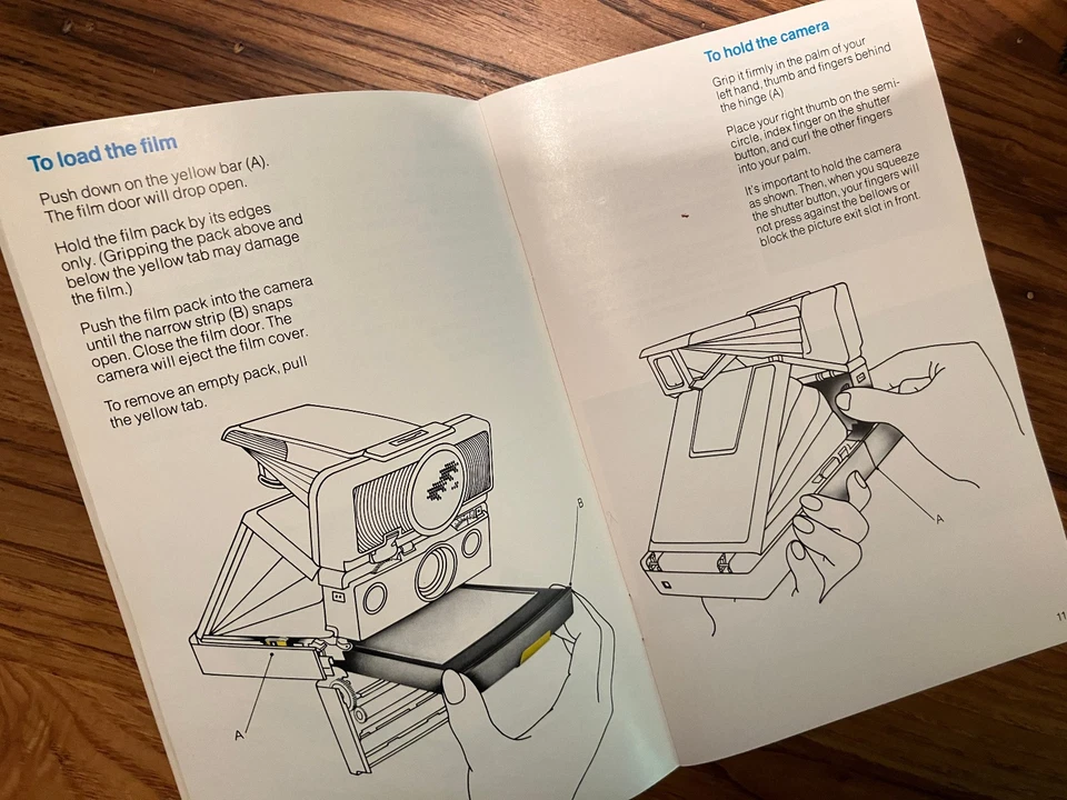 Cámara Polaroid SX-70 Sonar OneStep Land manual - genuina Foto 2 de 2