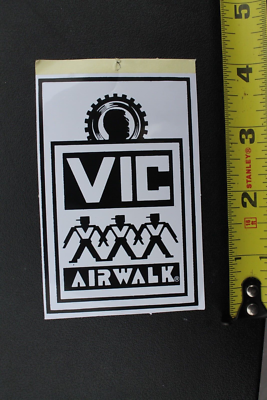 Vic Airwalk Skateboard Shoes Clothing Tag Z62A Vintage