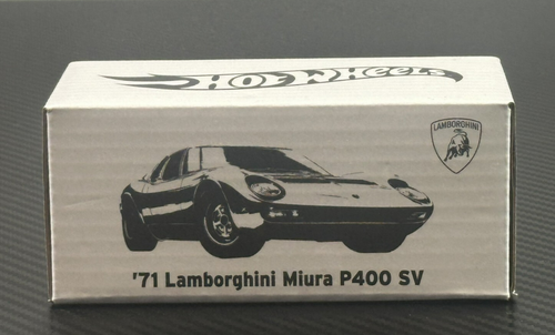 Mattel Hot Wheels Red Line Club '71 Lamborghini Miura P400 SV, HWF11-BH11