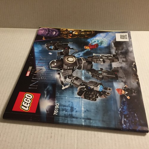 Lego Marvel Iron Monger #76190 Instructions Book | eBay