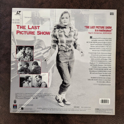 【レーザーディスク】THE LAST PICTUER SHOW The Last Picture Show (LaserDisc) | eBay