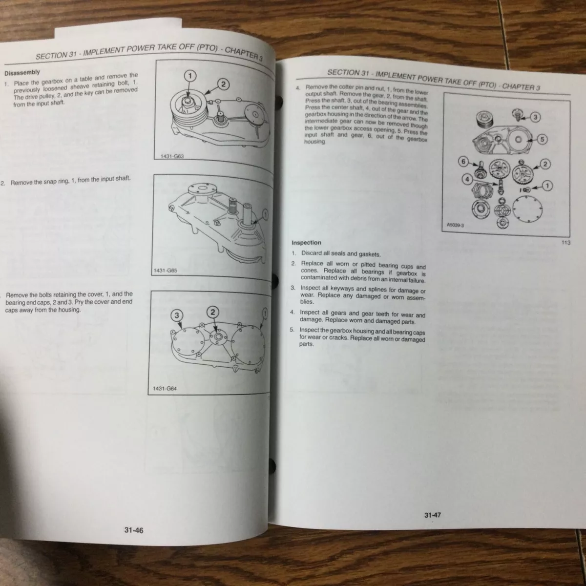 New Holland 720TD 820TD DISC MOWER REPAIR SERVICE SHOP MANUAL