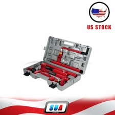 10ton Porta Power Hydraulic Jack Kit Body Frame Lift Ram Vehicle Repair Tools 10ton Porta Power Hydraulic Jack Kit Body Frame Lift Ram Vehicle Repair Tools