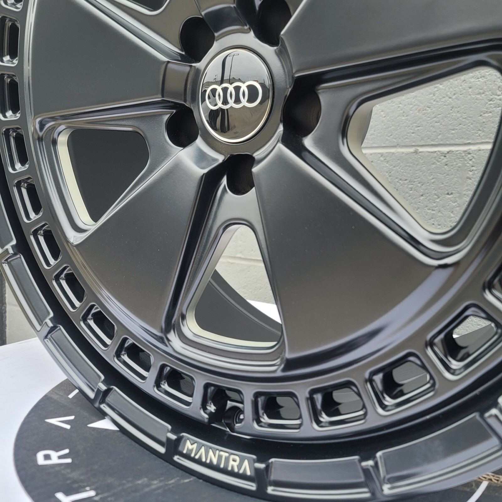 Audi Q8 Custom Overland Off road Wheels Rims 20 inch 5X112 Matte Black