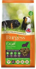 Image of Guinea Pig Food Excel Burgess Nuggets with Mint 10kg Healthy Tasty Dry Food