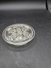 VTG. Clear Glass Flower Fog 11-hole