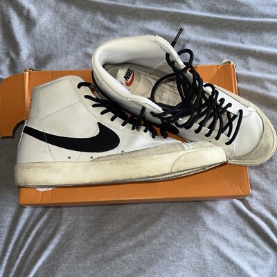 Nike Blazer Mid 77 Vintage White Black (CZ1055-100) Women's