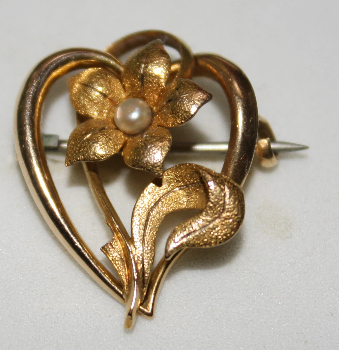 Real gold brooch price deals