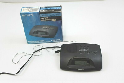 Sony Dream Machine FM/AM PLL Synthesized Clock Radio ICF-C233 | eBay