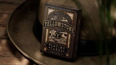 MURPHY'S MAGIC SUPPLIES, INC. Yellowstone Playing Cards, A Great Gift for Poker Players by theory11