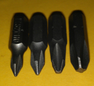 total 100 pcs Screwdriver Bits Phillip 4 sizes: PH0 PH1 PH2 PH3