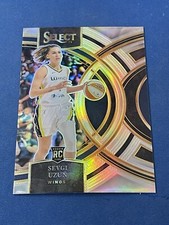Sevgi Uzun 2024 Panini WNBA Select Premier Level Silver Prizm RC #177 Wings
