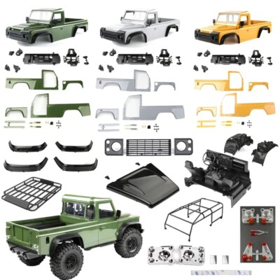 2 Doors 324mm Body Shell for 1/10 RC Crawler Car Traxxas Land Rover ...