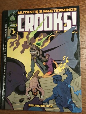 Mutants&Masterminds 2E Crooks!, Erweiterung, D20 Superhelden - Rollenspiel