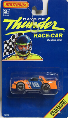 トッツィートーイ　スーパースリックス　昭和￼レトロミニカー MATCHBOX ~ DAYS OF THUNDER #18 HARDEE'S (A) CHEVY LUMINA - RUSS