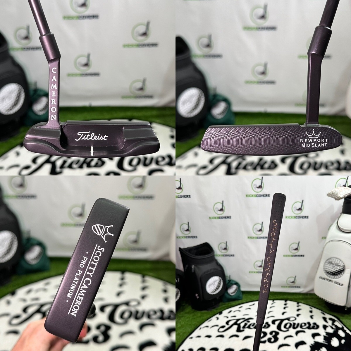 Scotty Cameron Pro Platinum Newport Mid-Slant Custom Refinished 35