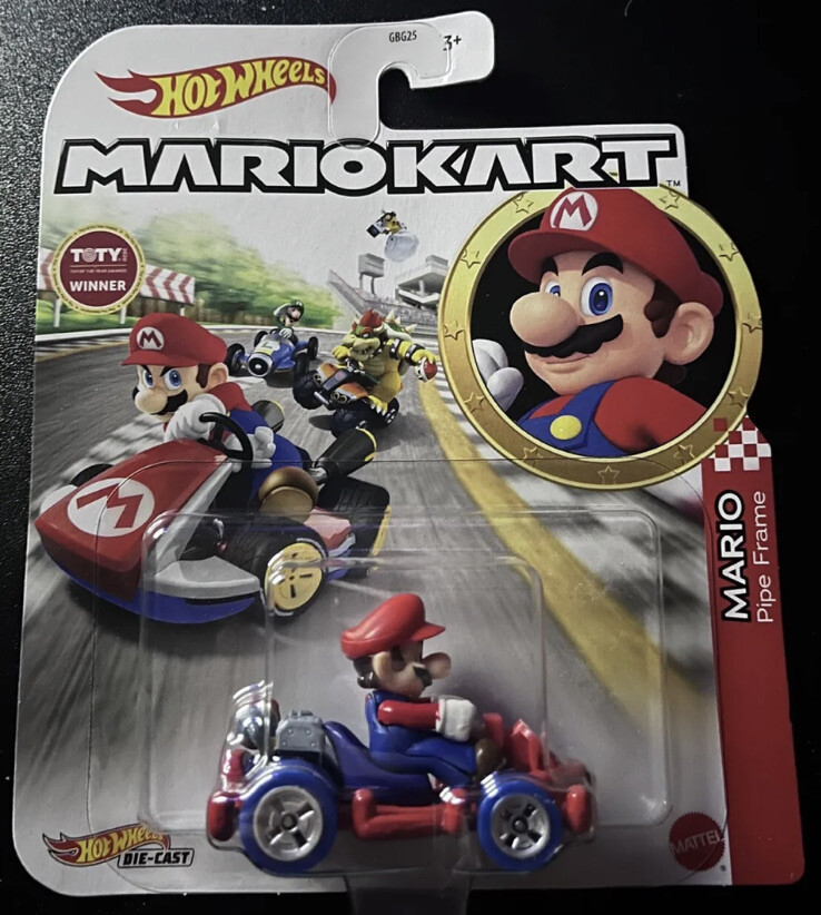 674‼️Hot Wheels Mario Kart Standard Kart Hot Wheels Mario Kart - Mario - Standard Kart 887961714449| eBay