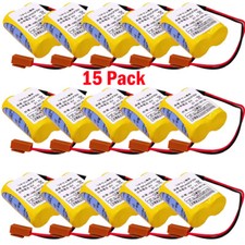 15x BR-AGCF2W 6V PLC Battery For FANUC A98L-0031-0011 CNC Machine with Plug US