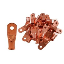 The Install Bay by Metra CUR410 4 Gauge 10 Copper Ring Terminals 25 Pack 