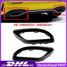 A-Klasse Trim Für Mercedes Benz  W205  W177 Auspuffblende Glänzend Blende Sport