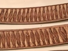 5pc Dried Decor Royal Poinciana Pods Wooden Slices 12”