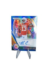 BRENNAN EAGLES Auto Rookie LMT /149 2021 Draft Picks Blue Prizm Broncos #DPA-BRE