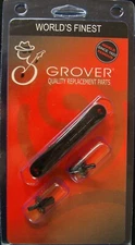 Grover 521BC Tune-O-Matic style Nashville bridge, Black Chrome