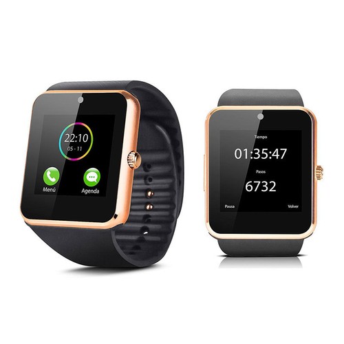 Smartwatch Orologio Collegato Per Oro Rosa Compatibile Tutti Smartphone -  Nuovo | eBay