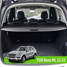 For Mercedes Benz Ml350 12-2015 Rear Trunk Cargo Cover Retractable Luggage Shade
