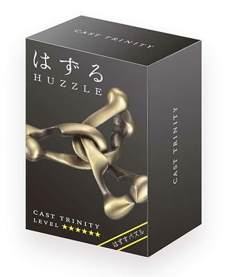 Hanayama Japan Cast Puzzle Huzzle Trinity Level:6