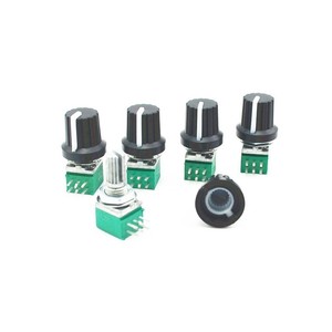 Reland Sun Potenziometri RK097G - 5 Pezzi 5K-500K Ohm Con Interruttore