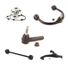 Hub Bearing Lower Upper Control Arm Outer Tie Rod Link Front Right Kit For Jeep