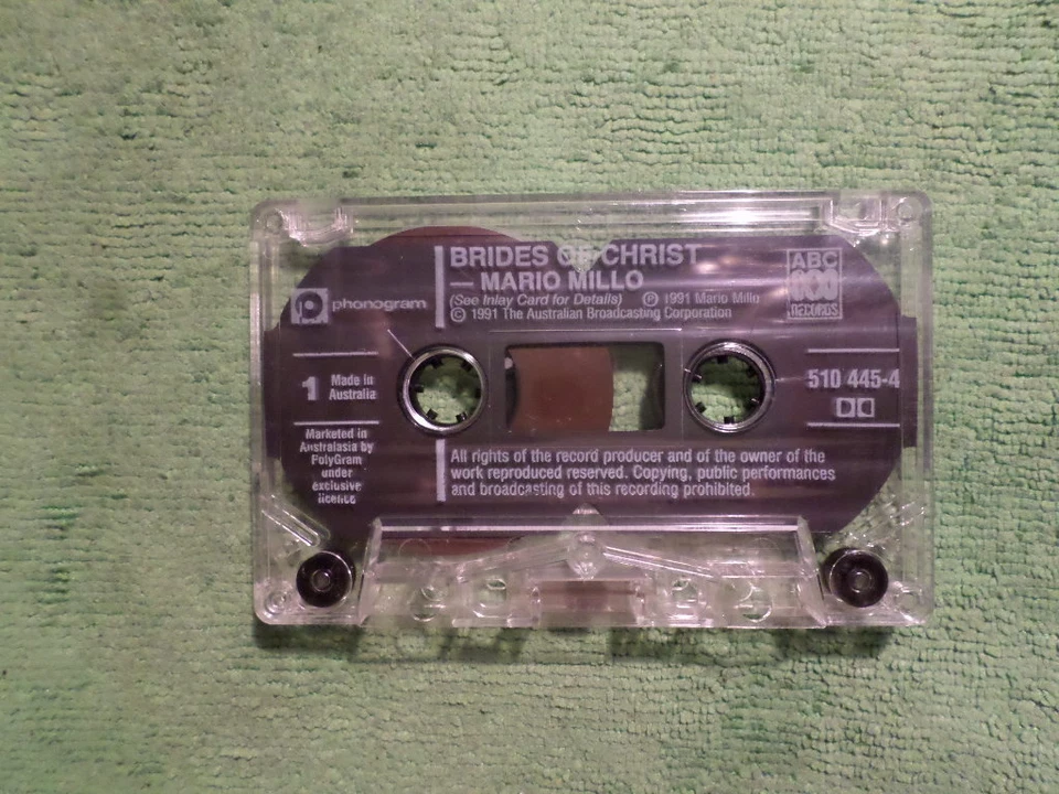 Brides Of Christ. Australian Television Series Soundtrack. Cassette Tape. 1991. - Image 2 of 4