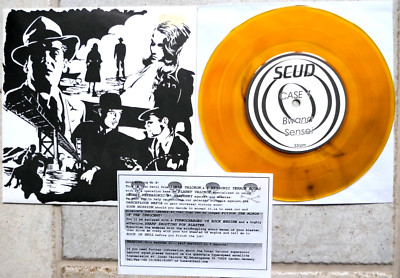 Scud   Spy Smasher  7'' E.P. Yellow Wax 33   RPM Lunar Valcron LUN-001  top MINT-