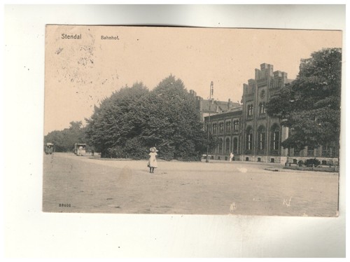 AK Bahnhof Stendal 1913 (20)