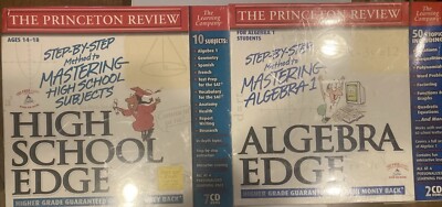 the princton review high school edge and algebra edge