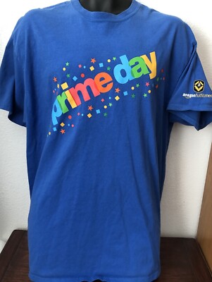 ORG.retail Giant Amazon Employee Prime Day I Delivered Work Adult T-shirt Small