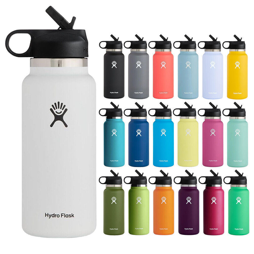 Hydro Flask 32oz 946ml Sport Water Bottle Stainless steel Wide