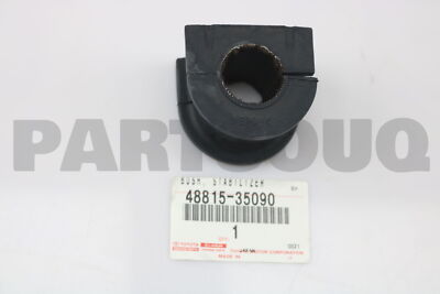 4881535090 Genuine Toyota BUSH, FRONT STABILIZER BAR, NO.1 48815 