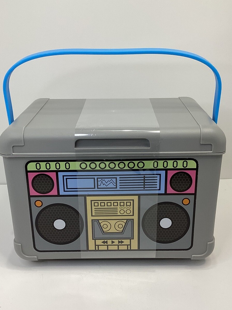 Target Bullseye Playground Boom Box Drink Bucket Mini Cooler 80's Target Bullseye Playground Boom Box Drink Bucket Mini Cooler 80's