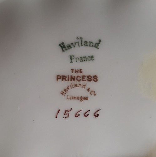 Haviland Bowl Vegetable The Princess Antique Cottage Core Limoges France - Picture 7 of 7
